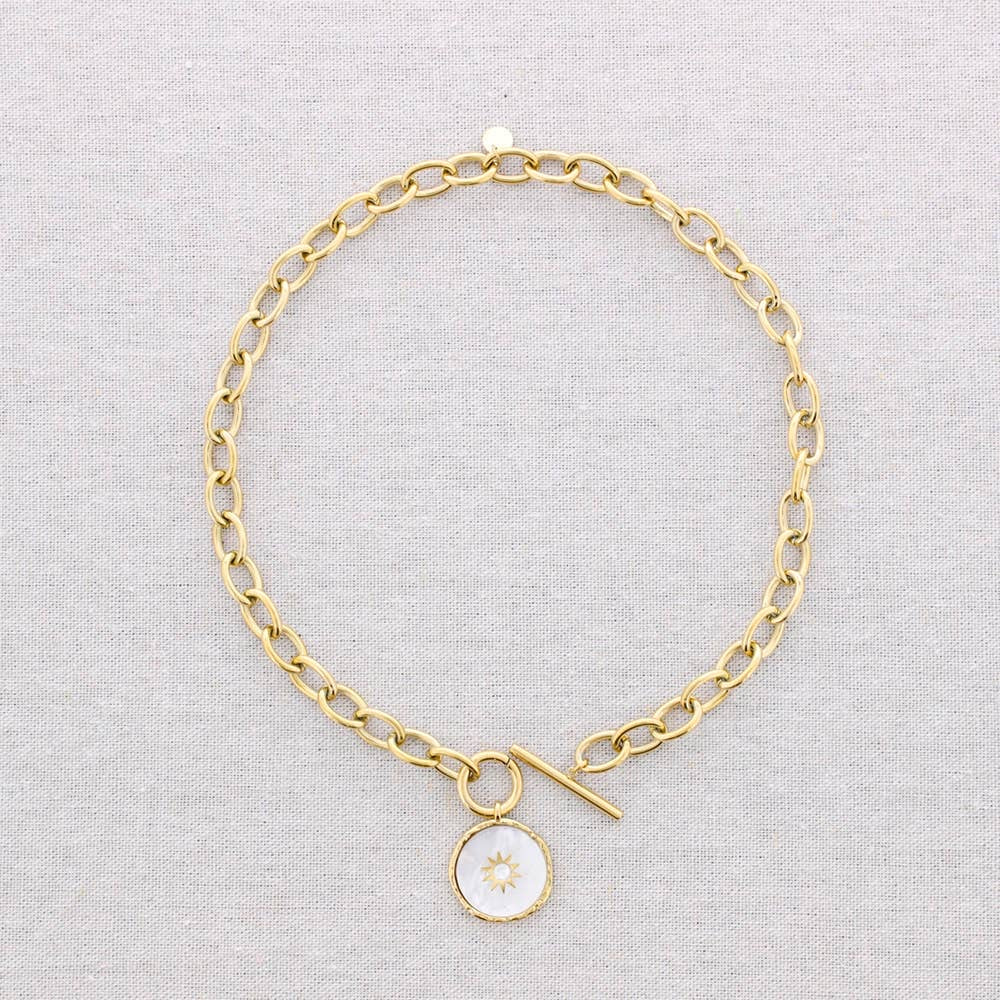 Gargantilla Acero B/W